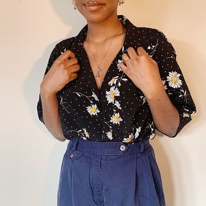 Vintage Alfred Dunner Floral Print Blouse 🌻